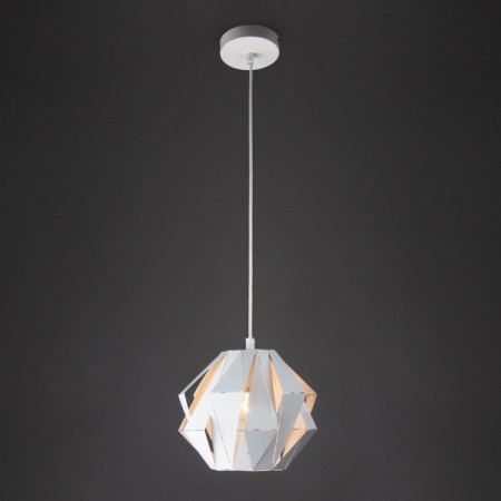 Lamp Moire 40W E27 White 21x21x94cm