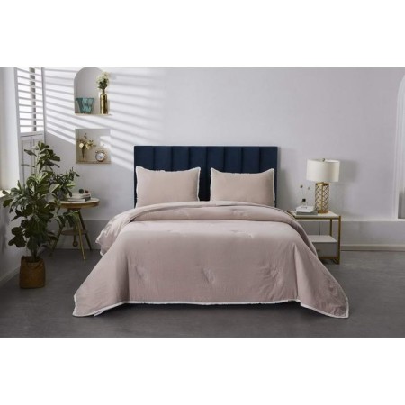 A set with a veil "Naomi", size 230x250 cm, 50x70 cm - 2 pcs, color ash rose