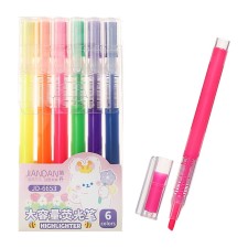 A set of text nominations 6 pieces 6 colors
