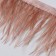 Braid with ostrich feathers, 8-10 cm, 5 ± 0.5 m, salmon color