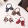 Hair gum "Vesta" strict cage, 4.5 cm, mix