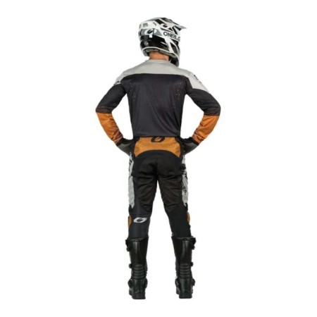 Jersey O’Neal Hardwear Surge, male, size XL, black, brown-3