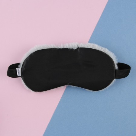 Coala mask for sleeping, gray color-3