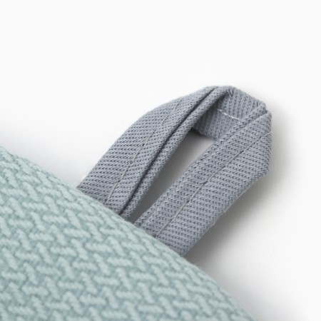 Грелка на чайник Этель Home collection green 28х28см, 61%лён, 39%хл-2