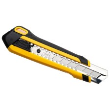 Нож технический Deli DL025 98401, усиленный, автоблокировка, 25 мм