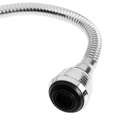 Kitchen mixer Zein Z3498, flexible surge, dual -mode aerator, brass, chrome-6