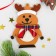 Set for creativity - create a Christmas tree decoration from felt "deer in a scarf"