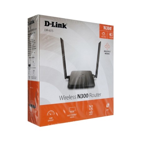 Wi-Fi router D-Link DIR-615/Z1A, 300 Mbps, 4 ports 100 Mbps, black-5