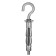 Anchor "bison", type of molly, for hollow materials, galvanized, M4, 8x32 mm, 100 pcs