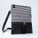Bag Cross-Bodi with a zipper, black color