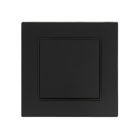 TOT GLOSSY GLASS, 10 A, 1 key, hidden, glass, black-2