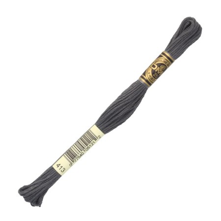 The threads of the DMC 117 (413), 12 pcs. packaged