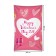 Decorative panel with photo printing "Stylish hearts", vertical, size 100x150 cm