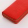 Women's wallet on lightning, red color