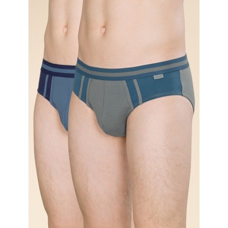 Male panties, size XXL, jeans color, dark gray, 2 pcs