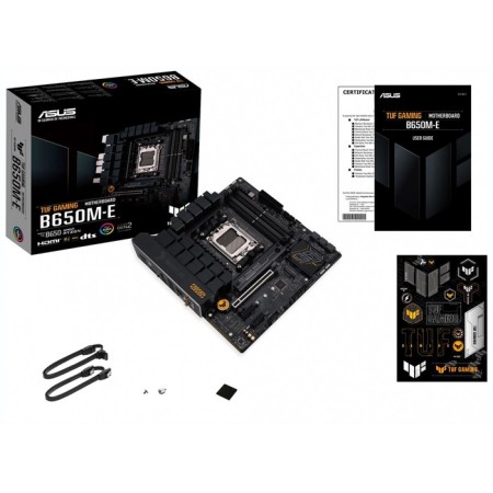 Maternal board ASUS TUF GAMING B650M-E SOKKETAM5 AMD B650 4XDDR5 MATX AC`97 8ch (7.1) 2.5 107040-8