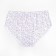 Cowards female slips, white color/flower mix, size 58