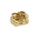 Tundra nails, decorative, 19x22 mm, gold, 50 pcs