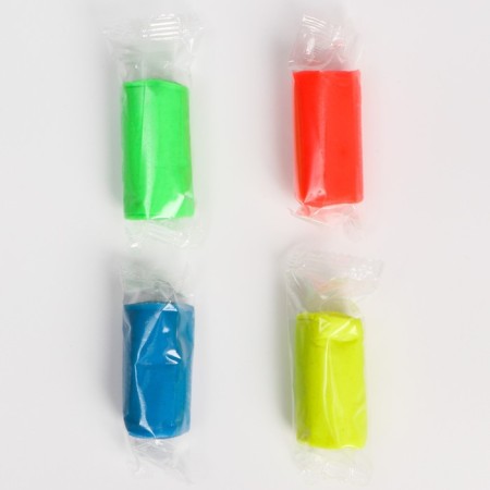 Modeling dough, 4 colors, 25 grams, mixers-3