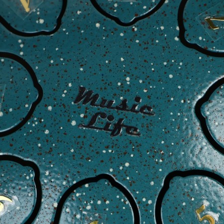 Musical instrument Glucophone Music Life, 11.4 cm, 8 petals, blue-2