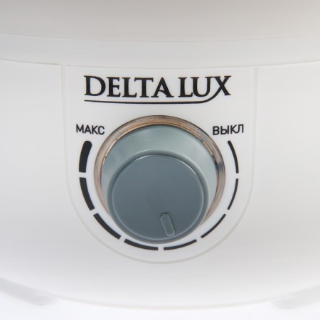 Air humidifier DELTA Lux De-3704, ultrasound, 30 W, 4 l, up to 45 m2, aroma, white-4