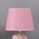 HELP LAM "Kira" 1x40W E14 pink 20x20x34cm