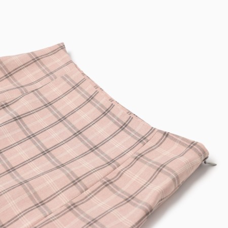 Women's Skirt Mini Minaku: Casual Collection Cell Pink, Rr. 48-1