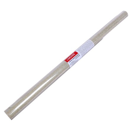 The film self -adhesive color Devente, 0.45 x 1 m, 100 μm, golden with sparkles-4