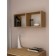 Hinged shelf "Salou", 800 × 250 × 350 mm, sonoma oak color