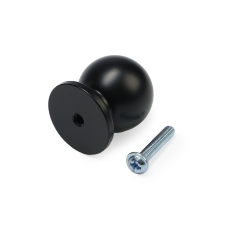 Handle button Cappio RK146, D = 25 mm, black color-5