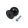 Handle button Cappio RK146, D = 25 mm, black color