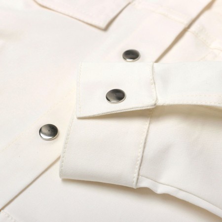 Small shirt upper reproach. Children's Kaftan p. 30 (98-104 cm), milk-6