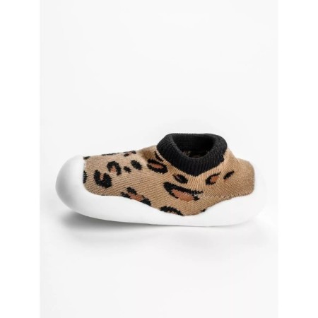 Botins-knees children's first step pure dark leo with a breathing sole, size 24-2