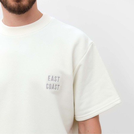 Men's T -shirt Mist Men’s Casual Size 50, Milk-2