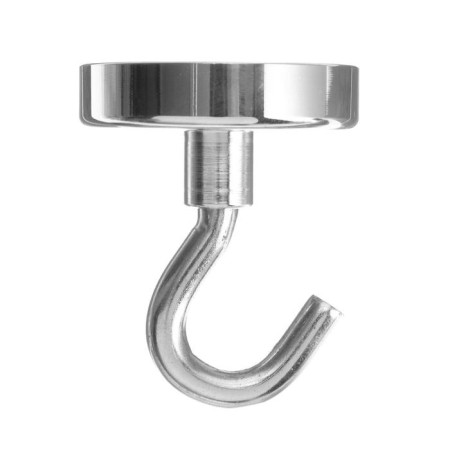 Neodymal magnet Cartage with a hook for a car, D 48 mm, clutch 37 kg-3