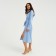 Women's dress Minaku: Casual Collection, Blue Color, Size 46