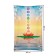 Decorative panel with photo printing "Symbols of meditation", vertical, size 100x150 cm