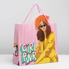 Gift package, packaging, Girl PWR, 25 x 26 x 10 cm