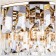 Annabelle 36 cm chandelier, D 46 cm, 6x60W E14