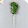 Artificial plant for creativity "Cactus with spines" 11x6 cm, length 19 cm