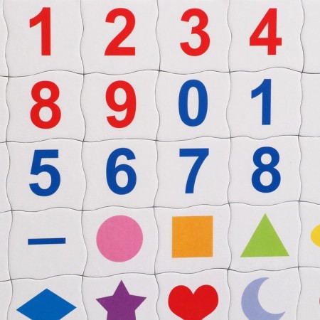 Developing puzzle "Figures, forms and colors"-2