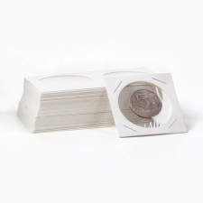 A set of holders for coins on a paper clip, D - 4 cm, 50 pcs