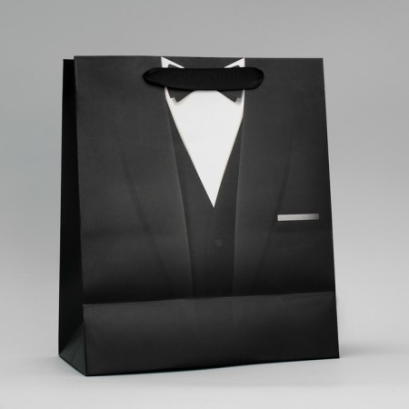 Package Gift Laminated Vertical, Packaging, "Style", Ml 23 x 27 x 11.5 cm-4