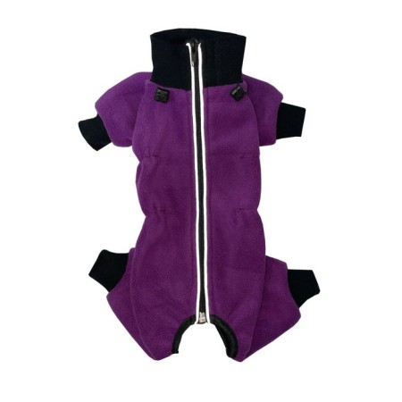 Combinasone for dogs (bitch), fleece p. 40 (DS 40 cm, Osh 38 cm, og 44-60 cm), purple-1