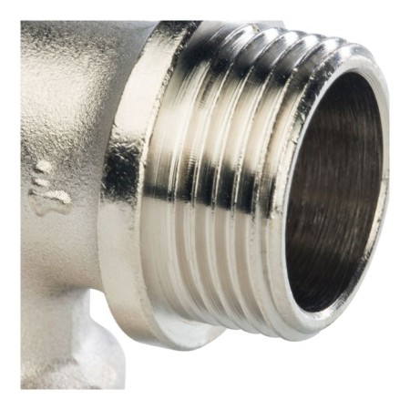 STOUT SFT-0016-000001, 1 ", external/internal thread, with emphasis, nickel. Brass-5