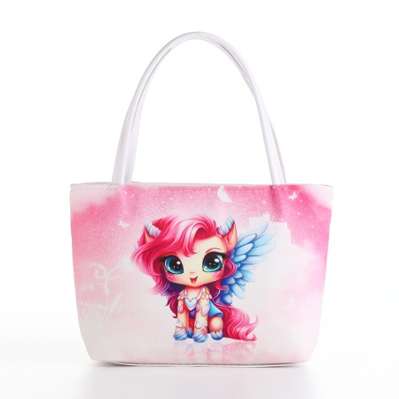 Bag Code Pony, 23*5*16, lightning department, white-1