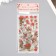 Plastic stickers "rose" set 6x18 cm