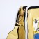 Bag Cross-Bodi with a zipper, yellow color