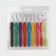 A set of hooks for knitting, d = 2-6 mm, 14 cm, 9 pcs, color colorful