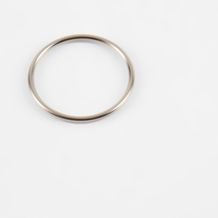 Step ring, metal, 20 mm, silver color-1